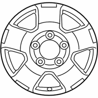 OEM 2007 Toyota Tundra Wheel, Alloy - 42611-0C110