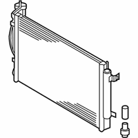 OEM Kia Forte Condenser Assembly-Cooler - 976061M101