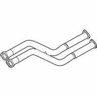 OEM 2002 BMW Z3 Exhaust System, Front - 18-10-7-831-786