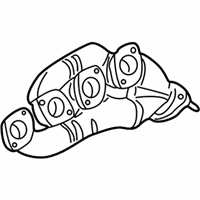 OEM BMW X5 Exhaust Manifold - 11-62-7-500-483