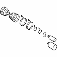 OEM 2003 Kia Sedona Boot Set - 0K52Y2253X