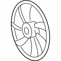 OEM 2009 Toyota Camry Fan Motor - 16361-31130