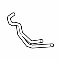 OEM 2022 Lincoln Aviator Lower Hose - L1MZ-8286-N