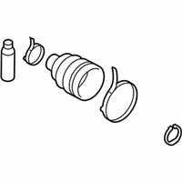 OEM 2013 Nissan Juke Repair Kit - Dust Boot, Rear Drive Shaft - C9GDA-1KD0A