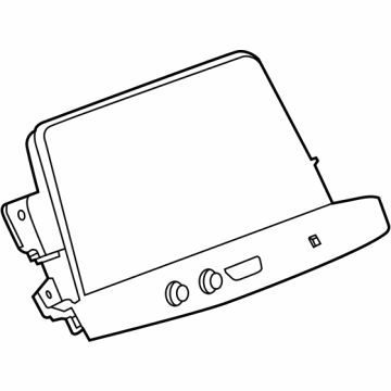 OEM 2020 Cadillac CT4 Dash Control Unit - 84890589