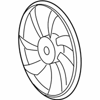 OEM Pontiac Vibe Fan Blade - 88975771