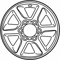 OEM Toyota Tundra Wheel, Alloy - 42611-AF100