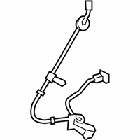 OEM 2009 Hyundai Accent Cable Assembly-ABS.EXT, LH - 91920-1E000