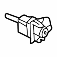 OEM 2004 BMW 330xi Code Lock Left - 51-21-7-019-973