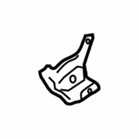 OEM 2009 Nissan Titan Bracket Assembly-Rear Spring, Rear - E0390-ZJ0MA