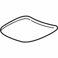OEM 1999 Mercury Mountaineer Lens - F3TZ-13783-A