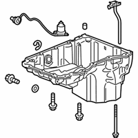 OEM 2020 Chevrolet Colorado Oil Pan - 12683007