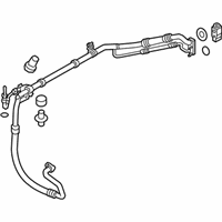 OEM 2017 Hyundai Sonata A/C Liquid Line Hoses - 97775C2001