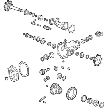 OEM 2022 GMC Sierra 3500 HD Differential Assembly - 84712098
