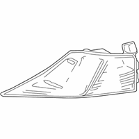 OEM Lexus Lens & Body, Rear Combination Lamp - 81561-53300