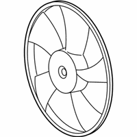 OEM 2012 Scion iQ Fan Blade - 16361-40080