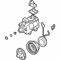 OEM 2004 Hyundai Accent Compressor Assembly - 97701-25100