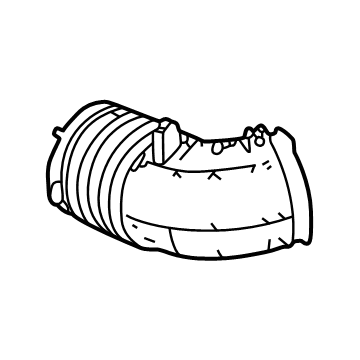 OEM 2021 Acura TLX TUBE, AIR FLOW - 17225-6S9-A01