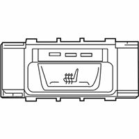 OEM 2019 BMW M550i xDrive Seat Heating Switch, Rear Left - 61-31-9-364-671