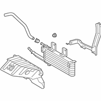 OEM 2015 Lexus RX350 Cooler Assy, Oil W/Hose - 32920-0E070