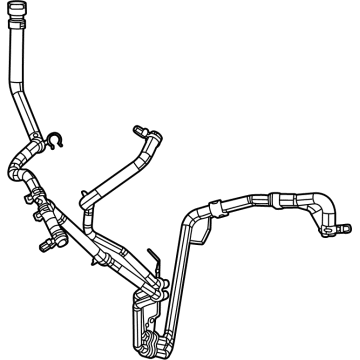 OEM 2022 Jeep Grand Wagoneer HEATER SUPPLY AND RETURN - 68425473AB