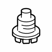 OEM Lexus IS350 Cushion, Rear Suspension Member Body Mounting, Rear - 52275-53030