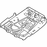 OEM BMW 335i HEADLINER CONTROL MODULE - 61-31-6-999-737