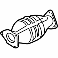 OEM 2008 Acura RL Catalytic Converter - 18160-RJA-A00