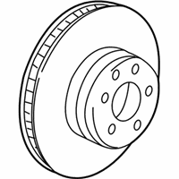 OEM 2002 BMW 540i Brake Disc, Ventilated - 34-11-6-767-059