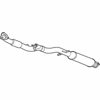 OEM Chevrolet Cruze Converter & Pipe - 23199833