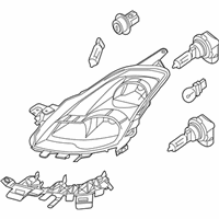 OEM 2008 Nissan Altima Lamp Assembly-LH - 26060-JB100