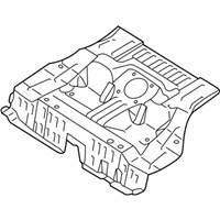 OEM 1998 Nissan Altima Floor-Rear, Front - 74512-9E030