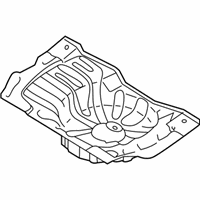 OEM 2001 Nissan Altima Floor-Rear, Rear - 74514-9E030