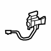 OEM 2014 Lexus IS350 Luggage Compartment Door Lock Assembly - 64600-53051