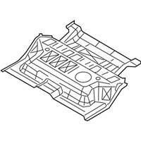 OEM 2020 Nissan Armada Floor Re Front - G4512-1LAMA