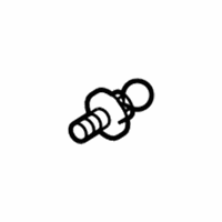 OEM Pontiac Stud, Lift Gate Strut Ball(Lift Gate Side) - 19184246