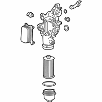 OEM GMC Oil Filter Housing - 24589583