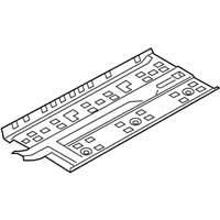 OEM Hyundai Veloster N Panel Assembly-Center Floor Side, L - 65110-K9000