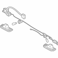 OEM Hyundai Santa Fe Lamp Assembly-License Plate - 92501-S1020