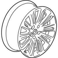 OEM 2018 Buick LaCrosse Wheel, Alloy - 22976143