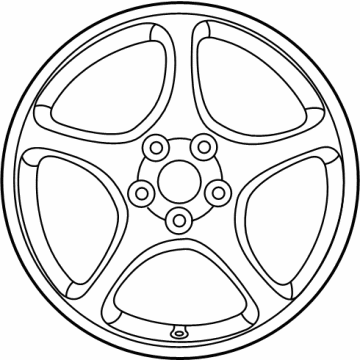 OEM 2022 Toyota Sienna Wheel, Spare - 42611-0R271