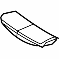 OEM 2006 BMW X5 Thigh Support Upholstery - 52-10-8-099-310