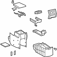 OEM 2008 Toyota Highlander Console Body - 58810-0E090-B0
