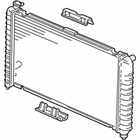 OEM 2000 Oldsmobile Silhouette Radiator Assembly - 88957437