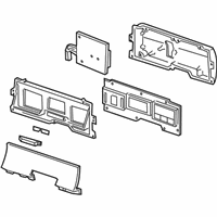 OEM Mercury Cluster - 6W7Z-10849-AB