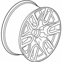 OEM GMC Sierra 1500 Wheel, Alloy - 23376226