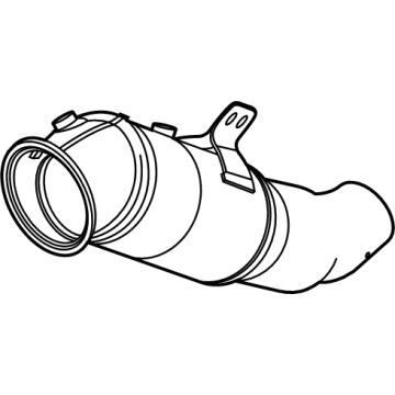 OEM BMW 840i xDrive EXCH CATALYTIC CONVERTER CLO - 18-32-8-681-551