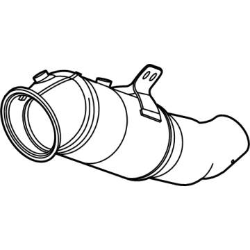 OEM 2020 BMW 840i xDrive Gran Coupe EXCH CATALYTIC CONVERTER CLO - 18-32-8-681-551