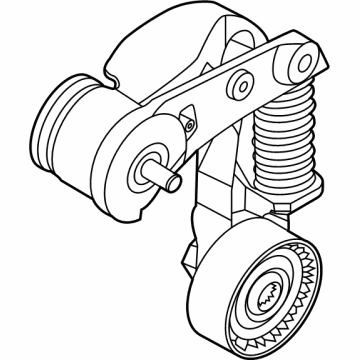 OEM 2022 Hyundai Elantra Auto TENSIONER Assembly-Drive Belt - 25280-2M800