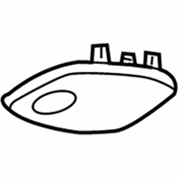 OEM 2005 Mercury Mariner Lens - YL8Z-13783-CA